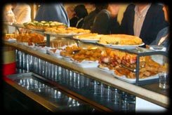 Parte de nuestra barra de pinchos y tapas