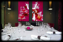 Decoración de las mesas